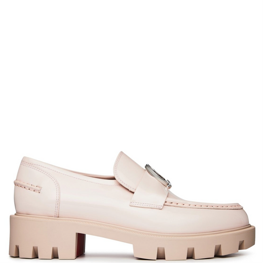 Womens Christian Louboutin Moc Lug Loafers