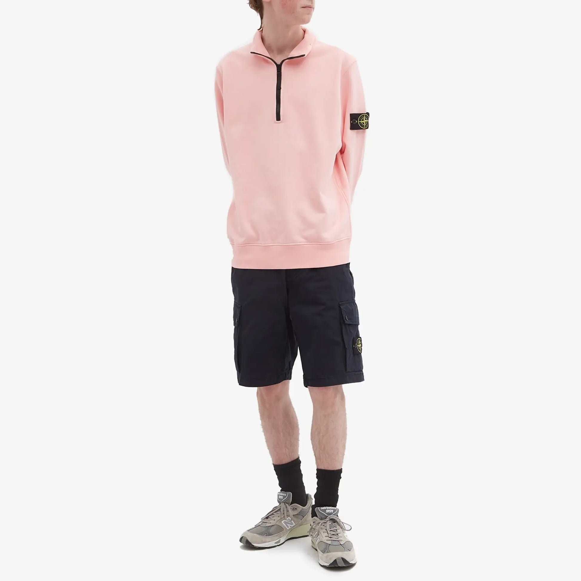 Stone Island Rose Zip Sweatshirt DANYOUNGUK