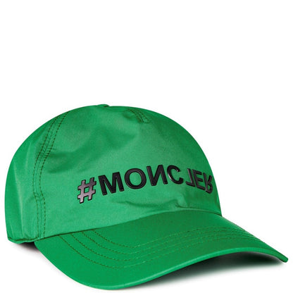 Moncler Grenoble Green Nylon Cap