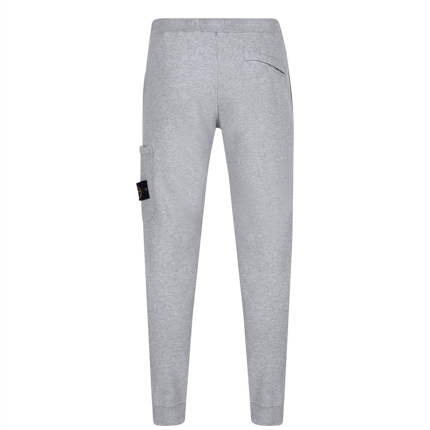 Stone Island Grey Cuffed Sweatpants - DANYOUNGUK
