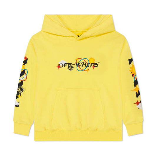 Kids Off-White Planet Hoodie - DANYOUNGUK