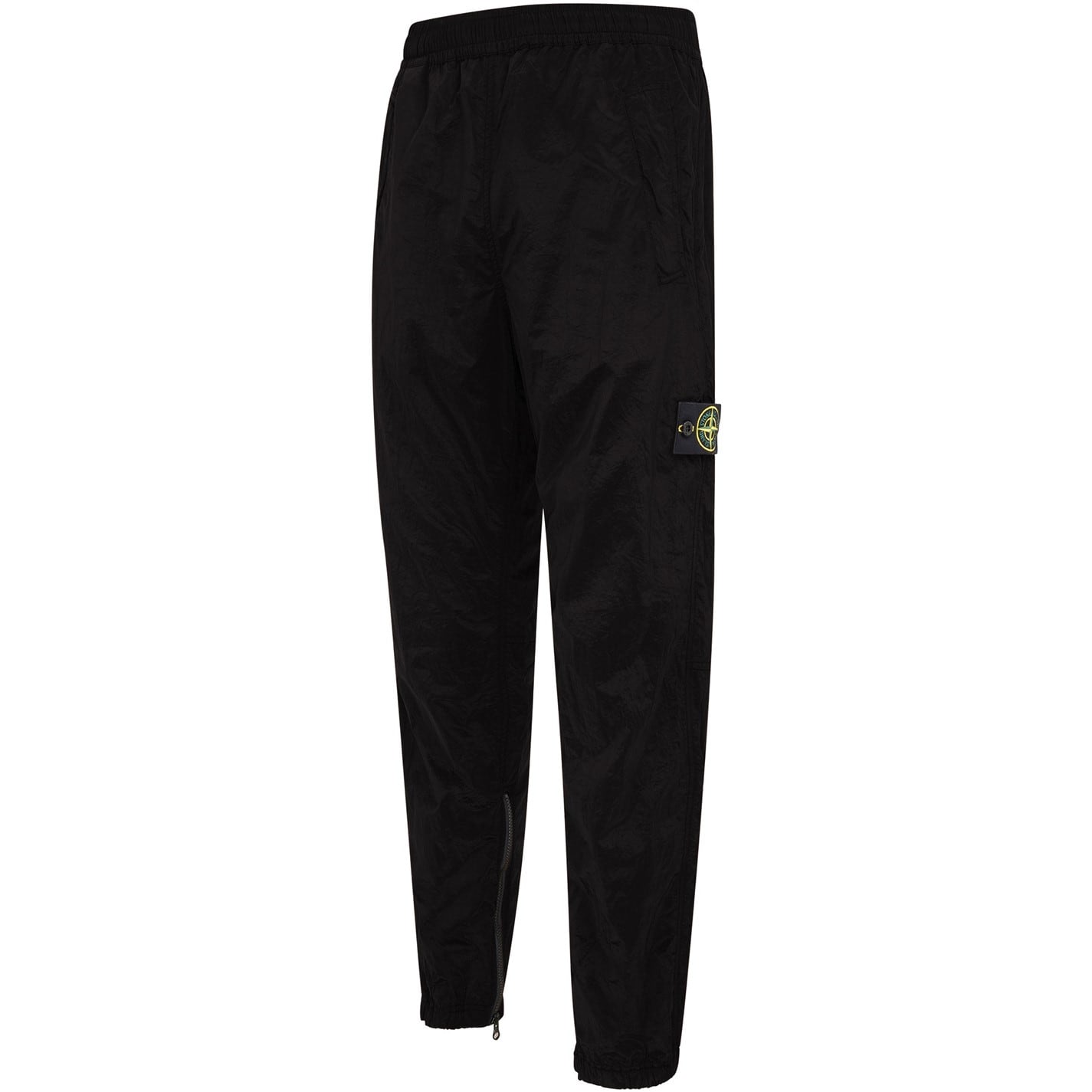 Stone Island Black Nylon Metal Pants