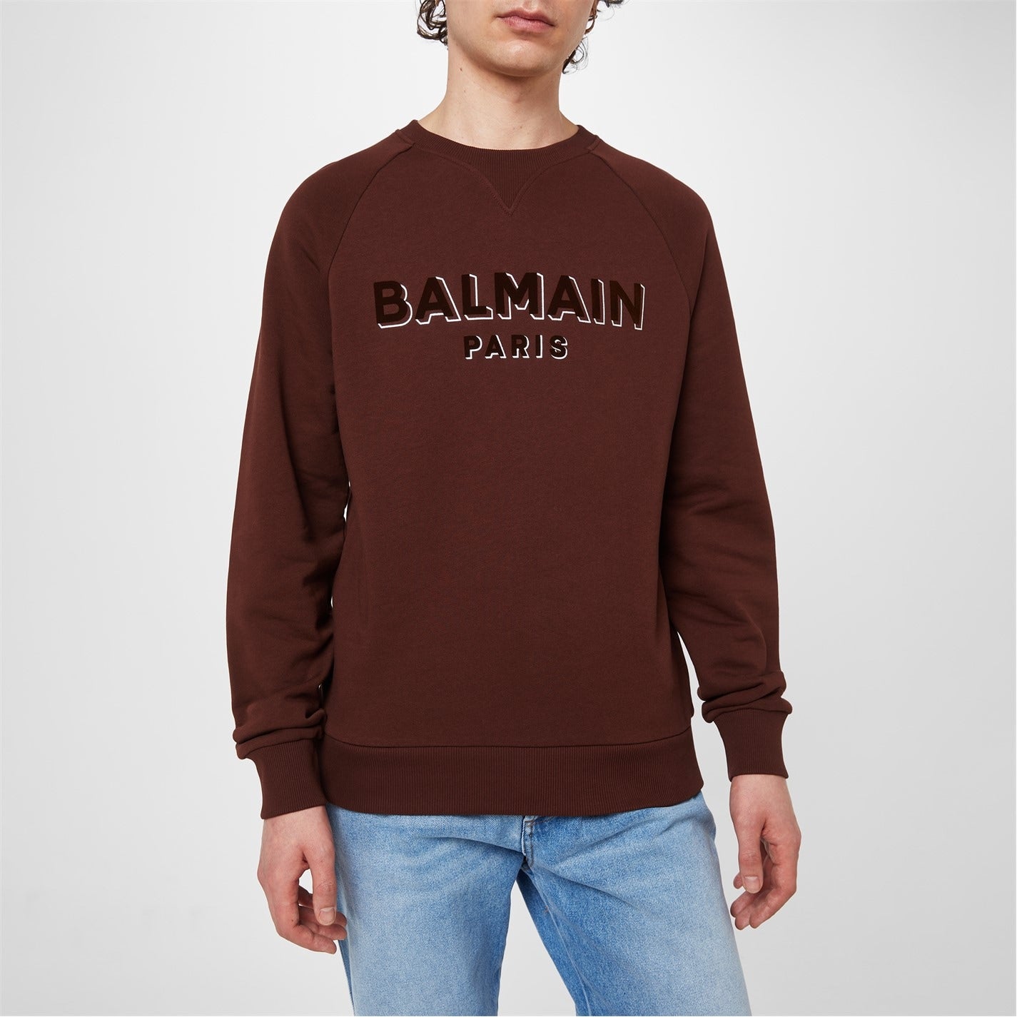 Balmain hot sale logo sweatshirt