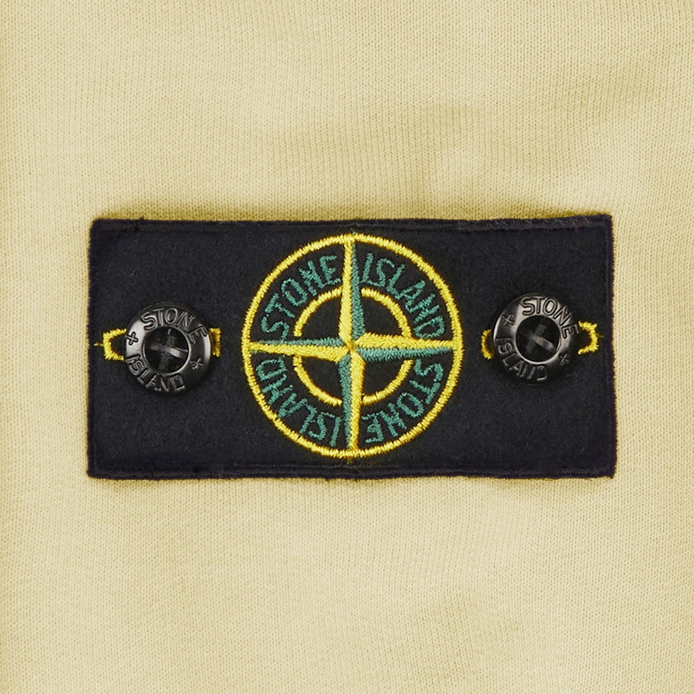 Stone island outlet lemon hoodie