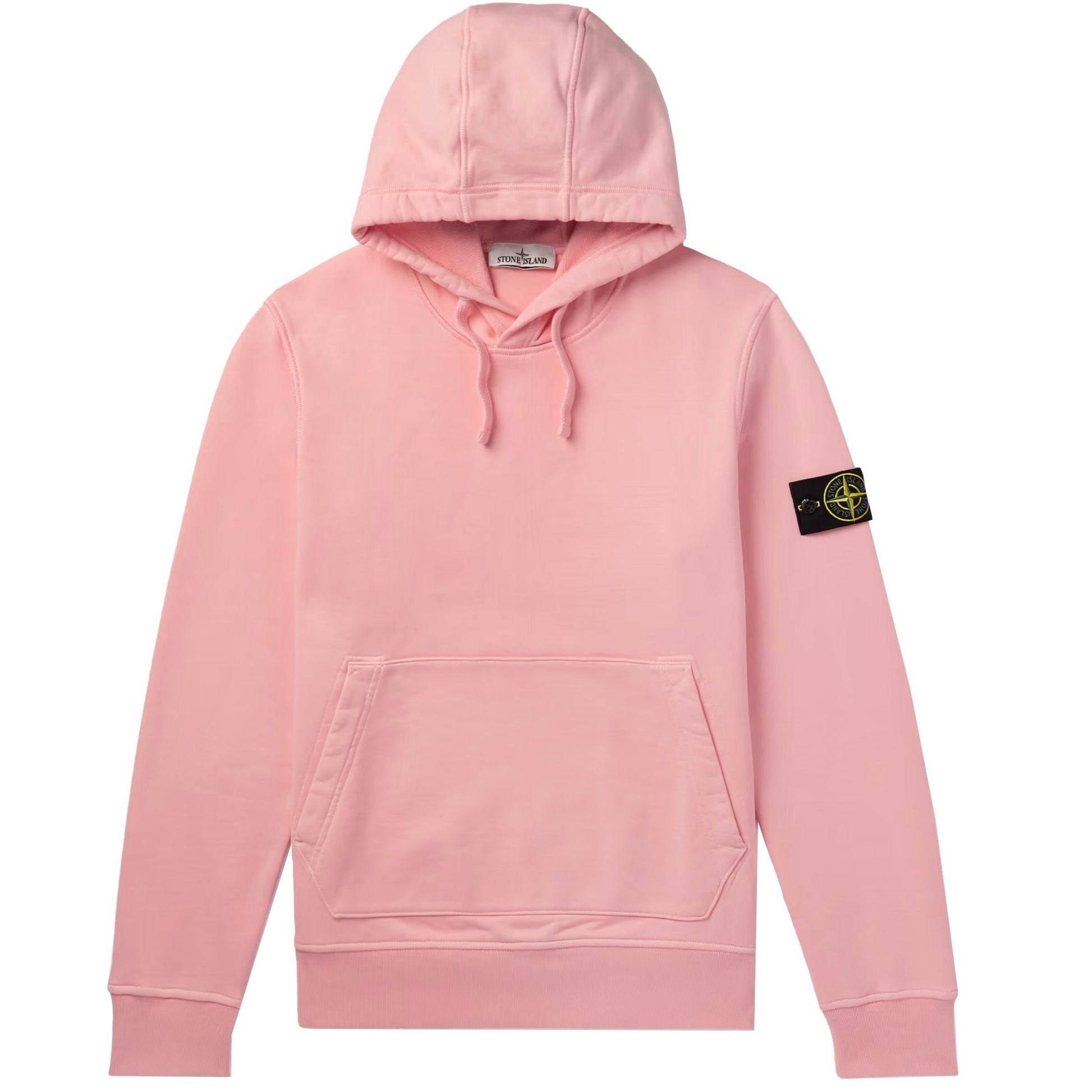 Rose pink stone island hoodie Clearance