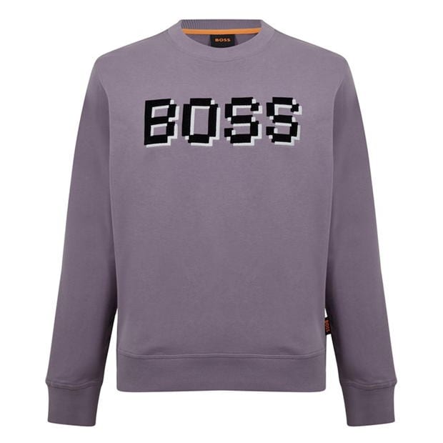 BOSS Pixel Logo Sweatshirt