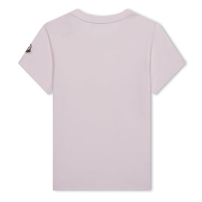 Infants Moncler Pink Logo T-Shirt