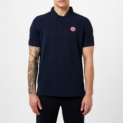 Canada Goose Navy Beckley Polo