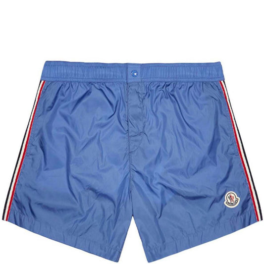 Moncler Blue Nylon Swimshorts - DANYOUNGUK