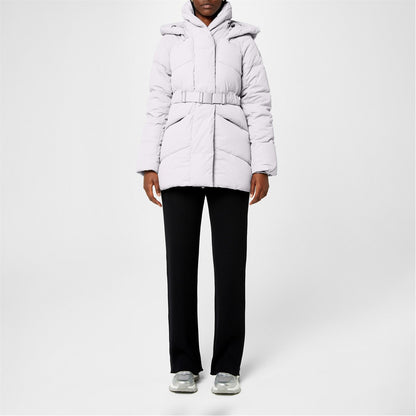 Womens Canada Goose Marlow Belted Padded Coat