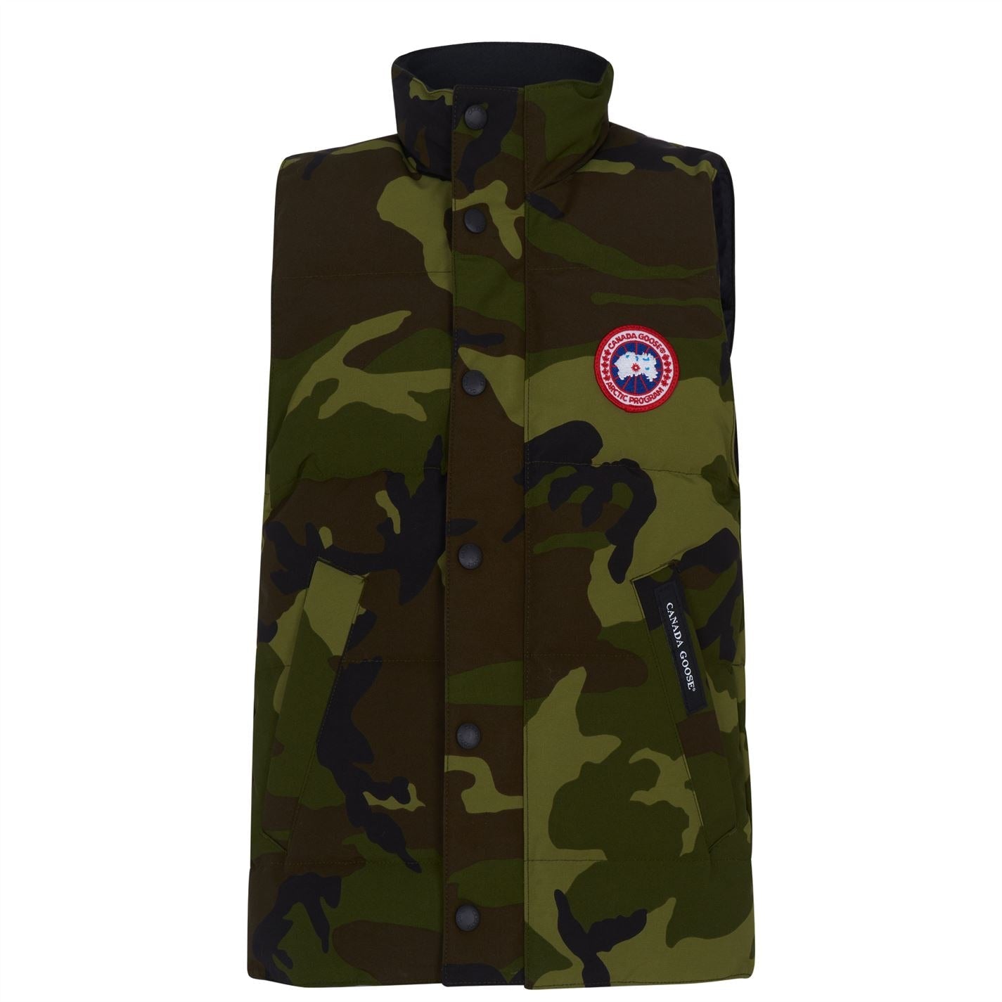 Kids Canada Goose Camouflage Bodywarmer DANYOUNGUK