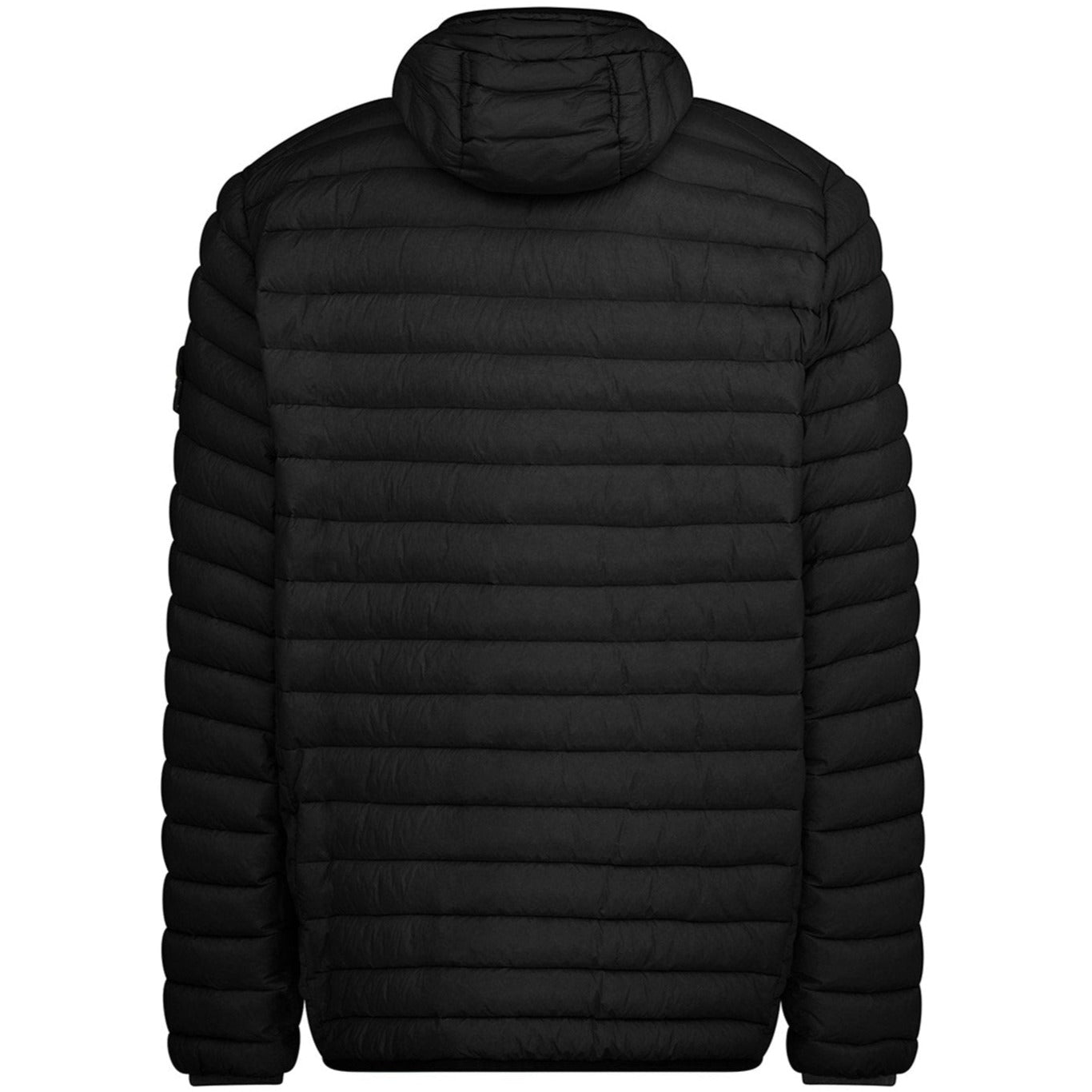 Stone island jacket mens on sale black