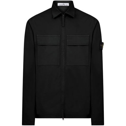 Stone Island Supima Cotton Twill Stretch Overshirt