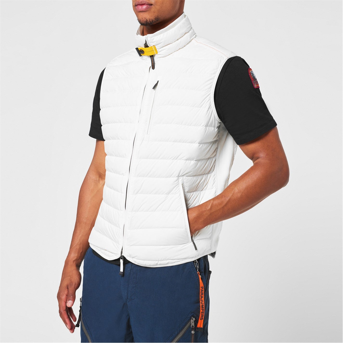 Parajumpers White Bodywarmer - DANYOUNGUK