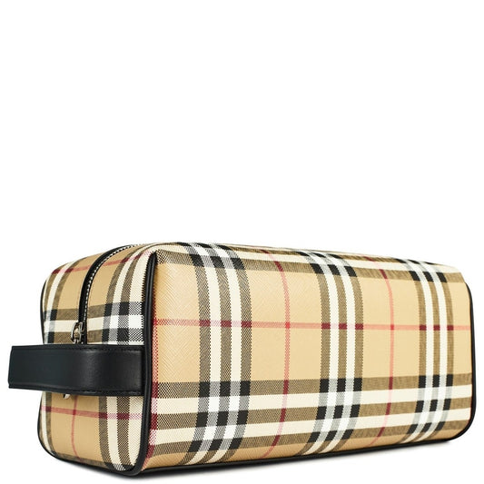 Burberry Archive Check Washbag