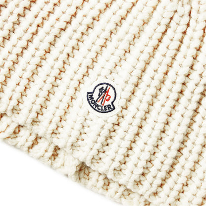 Womens Moncler Pom-Detailed Knit Hat