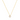 Women’s 9ct Yellow Gold 0.120ct Diamond Necklace