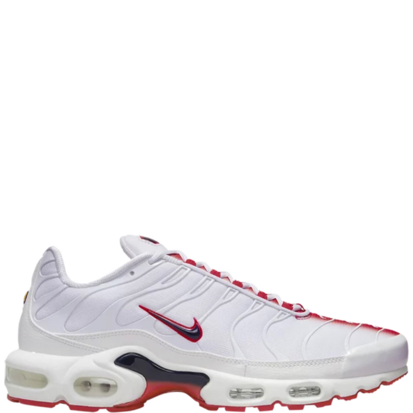 Air Max Plus Tuned White University Red - DANYOUNGUK
