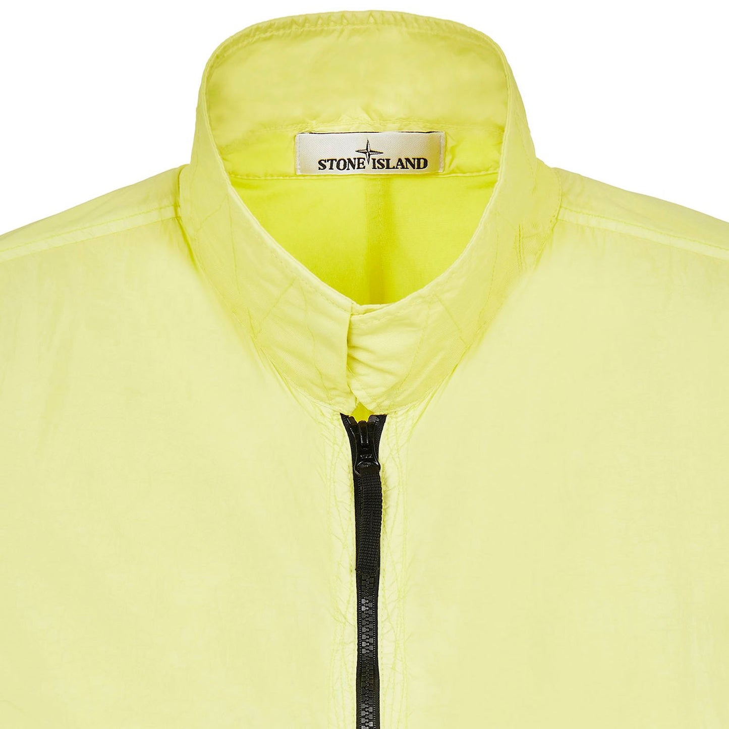 Stone Island Yellow Zip Overshirt - DANYOUNGUK