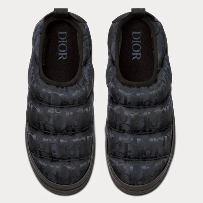 Dior Quilted Oblique Snow Slippers - DANYOUNGUK