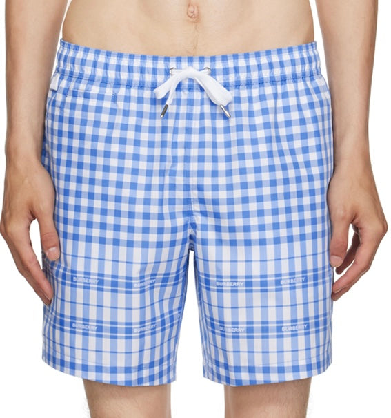 Burberry Checked Swimshorts