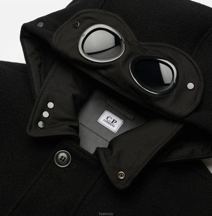CP Company Black Duffel La Mille Jacket - DANYOUNGUK