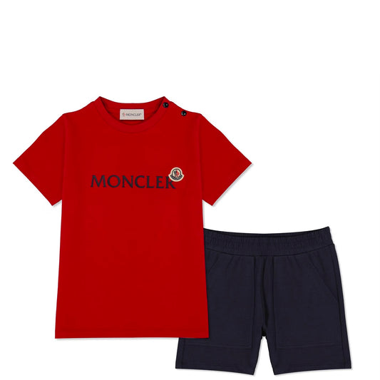 Infants Moncler Logo T-Shirt Set - DANYOUNGUK