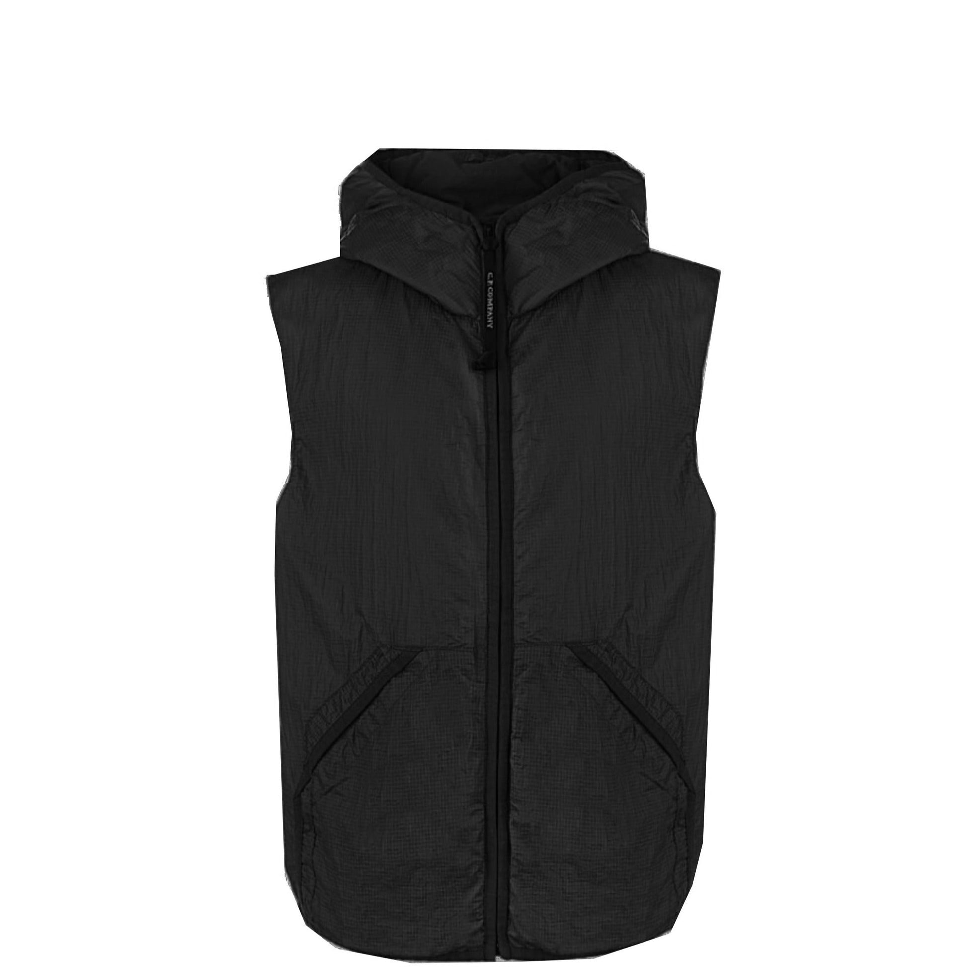 Kids CP Company Goggle Black Chrome Vest - DANYOUNGUK