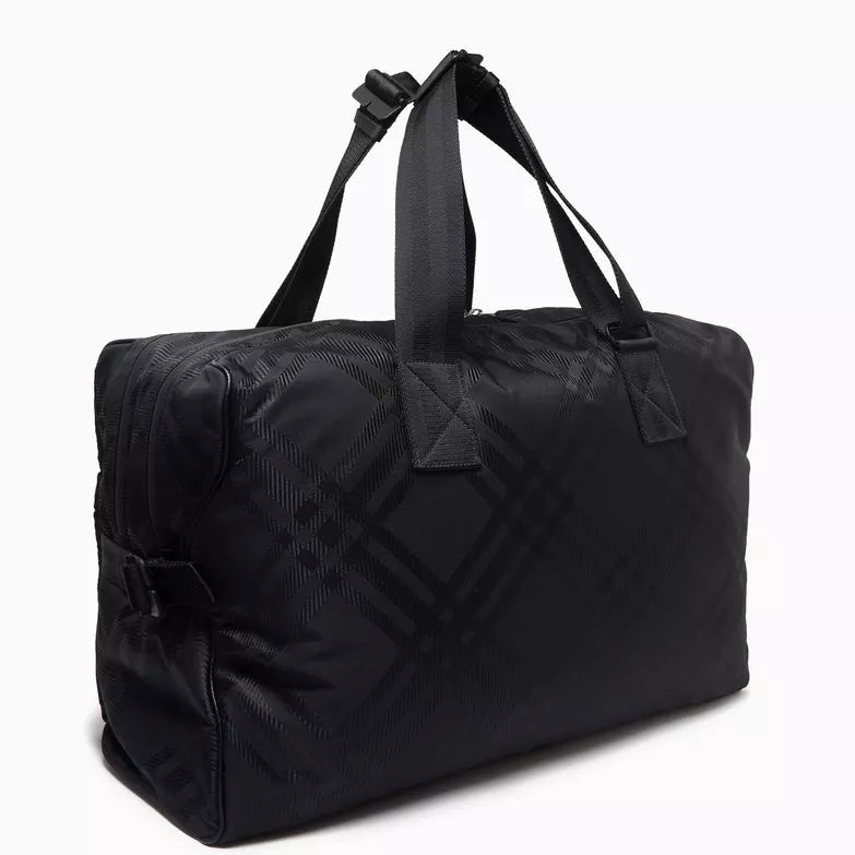 Burberry Nylon Check Weekend Holdall