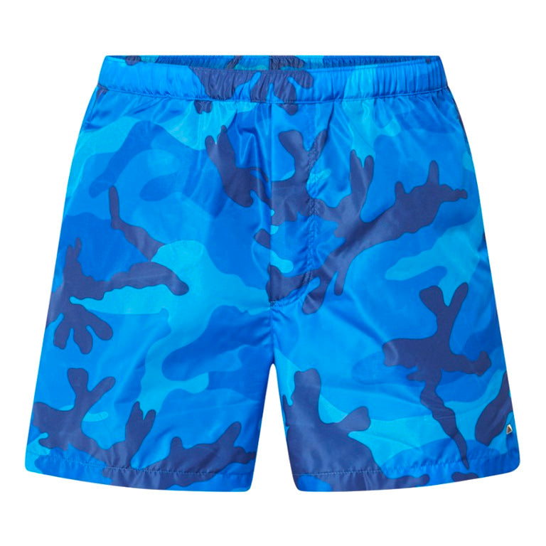 Valentino Camouflage Rockstud Swimshorts - DANYOUNGUK