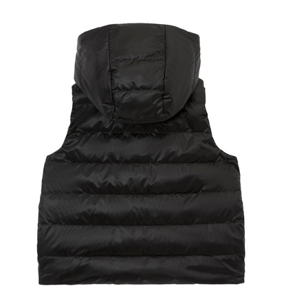 Kids Burberry Reversible Check Puffer Gilet