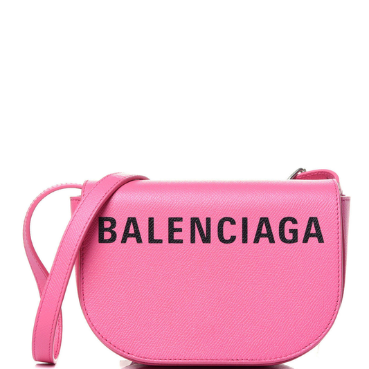 Balenciaga Pink Logo Ville Day Bag - DANYOUNGUK