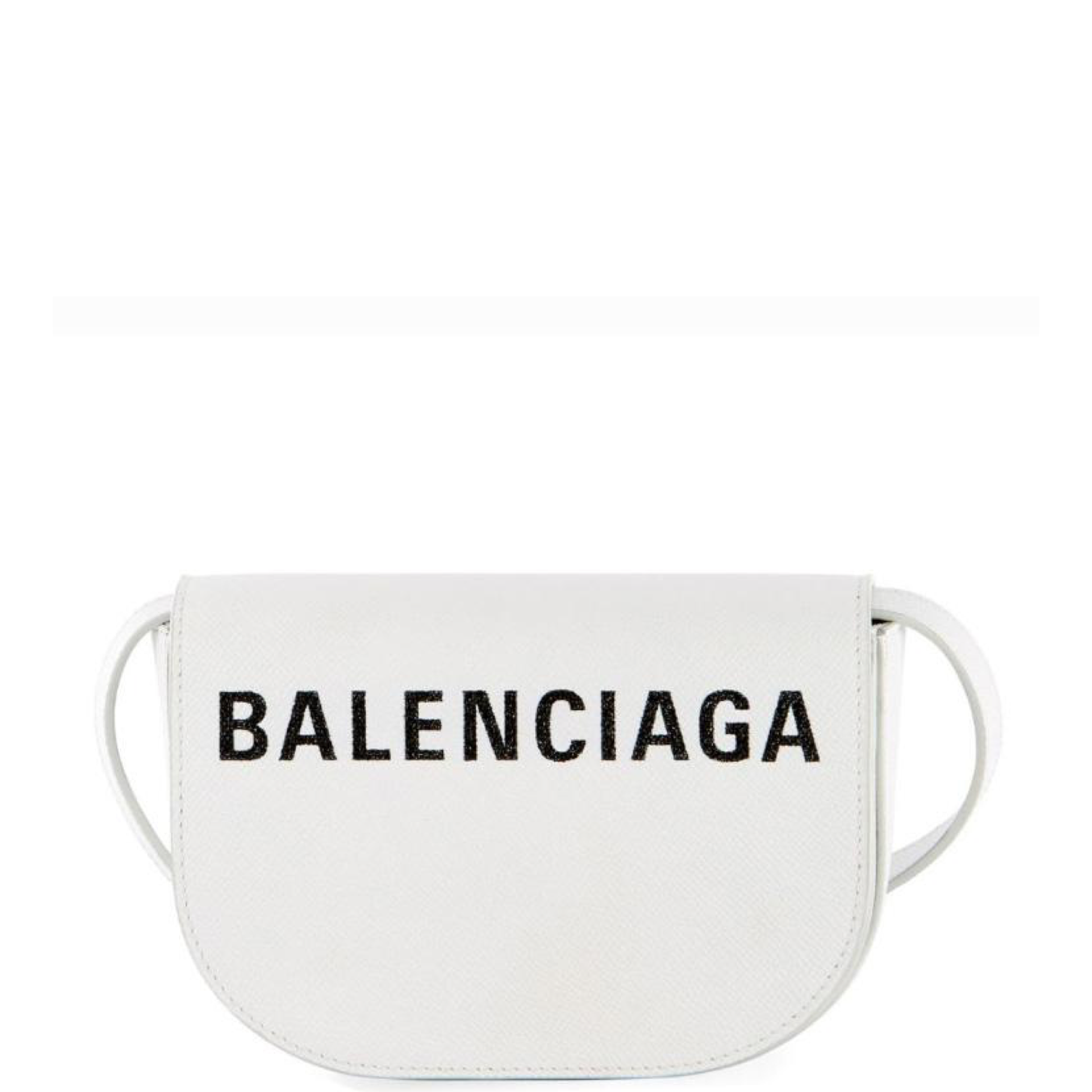 Balenciaga White Logo Ville Day Bag - DANYOUNGUK