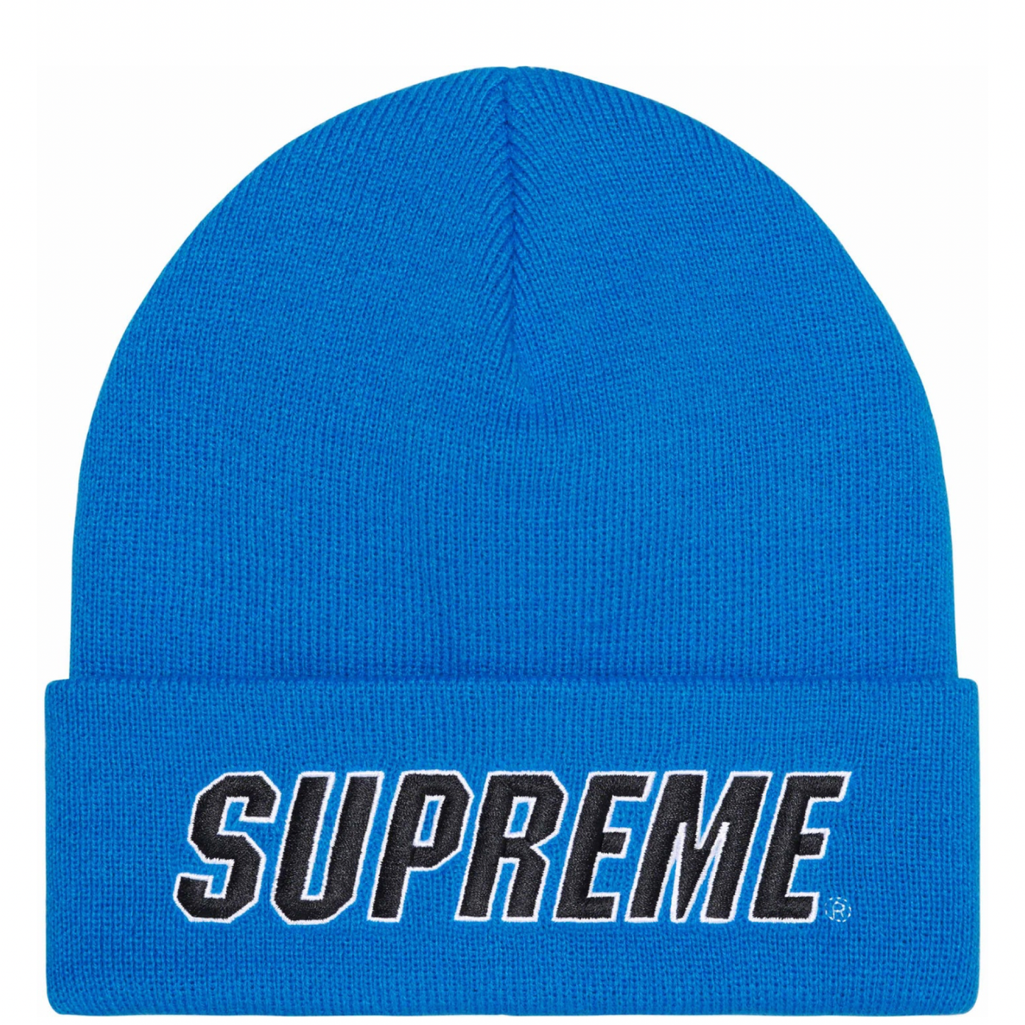 Supreme Blue Logo Beanie - DANYOUNGUK