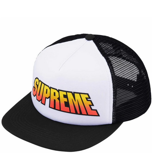 Supreme Logo Trucker Cap - DANYOUNGUK