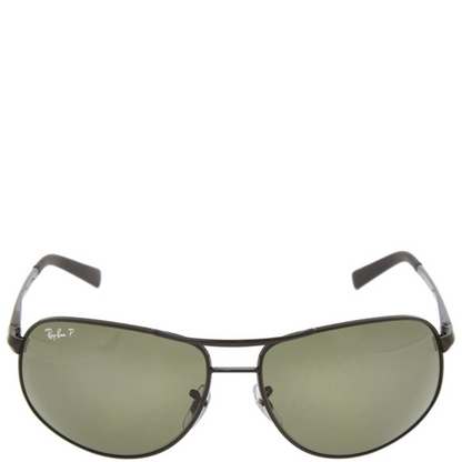 Ray Ban Black Polarized Slender Aviator Sunglasses - DANYOUNGUK