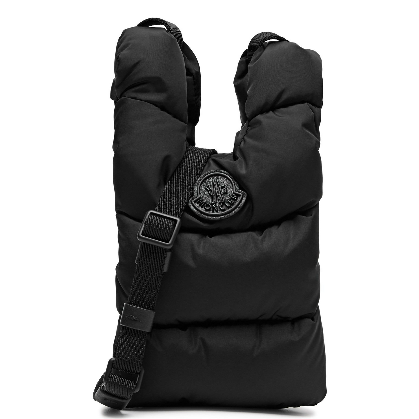 Moncler Black Legere Down Crossbody Bag