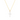 Women’s 9ct Yellow Gold 0.100ct Diamond Cross Necklace