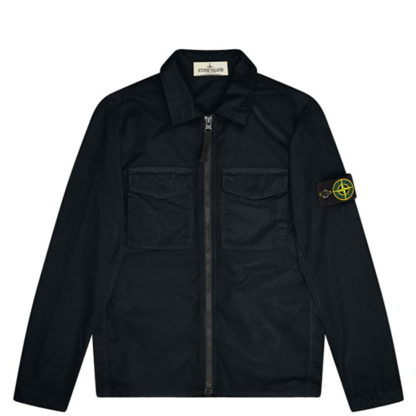 Stone Island Junior Navy Overshirt