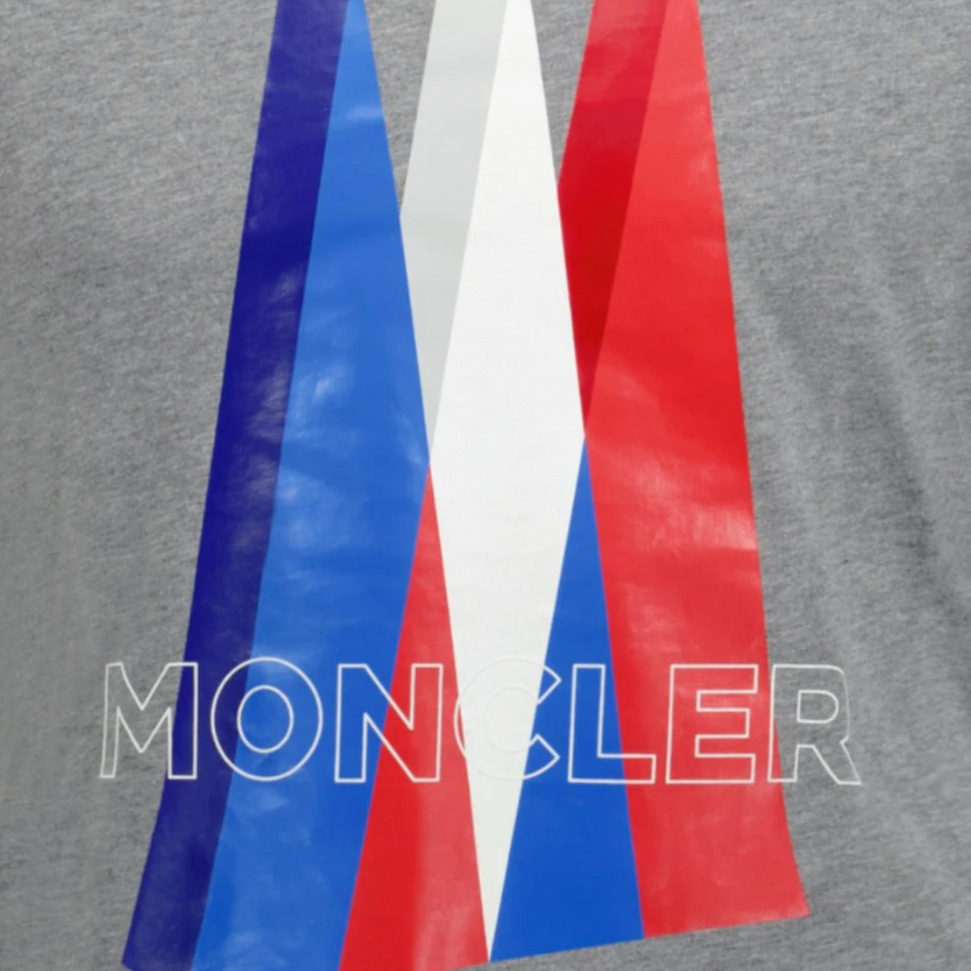 Moncler Grey Logo T-Shirt - DANYOUNGUK
