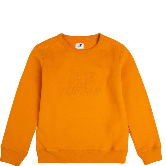 Kids CP Company Embroidered Logo Sweatshirt - DANYOUNGUK
