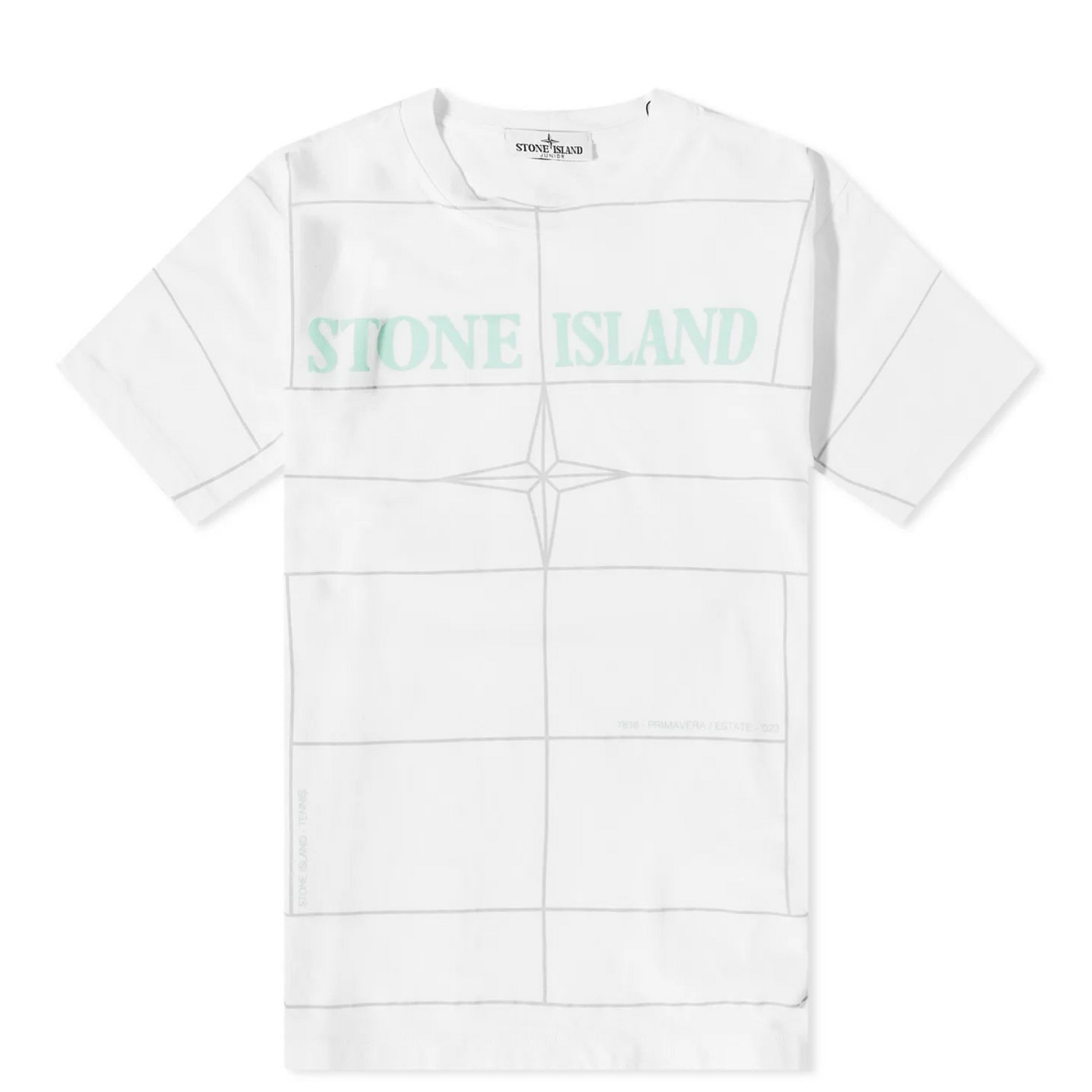 Kids Stone Island Graphic T-Shirt - DANYOUNGUK