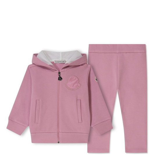 Infant Moncler Pink Tracksuit