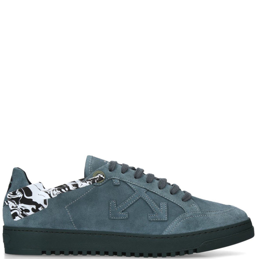 Off-White Grey 2.0 Suede Trainer - DANYOUNGUK