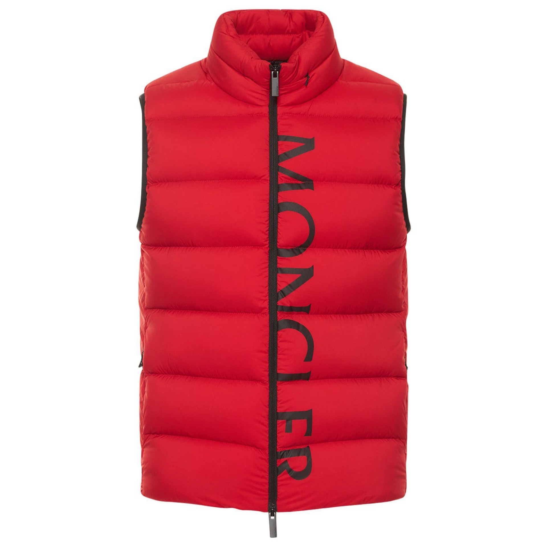 Red moncler bodywarmer discount