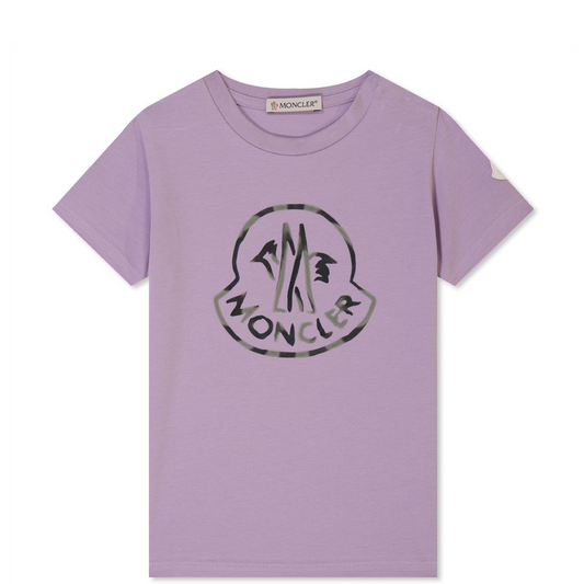 Girls Moncler Logo T-Shirt - DANYOUNGUK