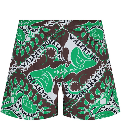 Valentino Bandana Print Swimshorts