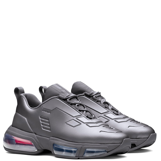 Womens Prada Collision Grey Trainers - DANYOUNGUK
