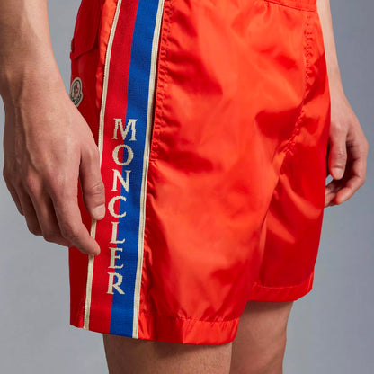 Moncler Tape Logo Swimshorts - DANYOUNGUK