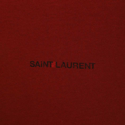 Womens Saint Laurent Red T-Shirt - DANYOUNGUK